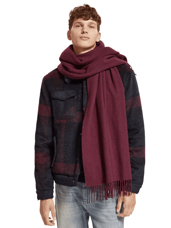 SCOTCH&SODA Unisex wool scarf 174868 - Boutique Bubbles