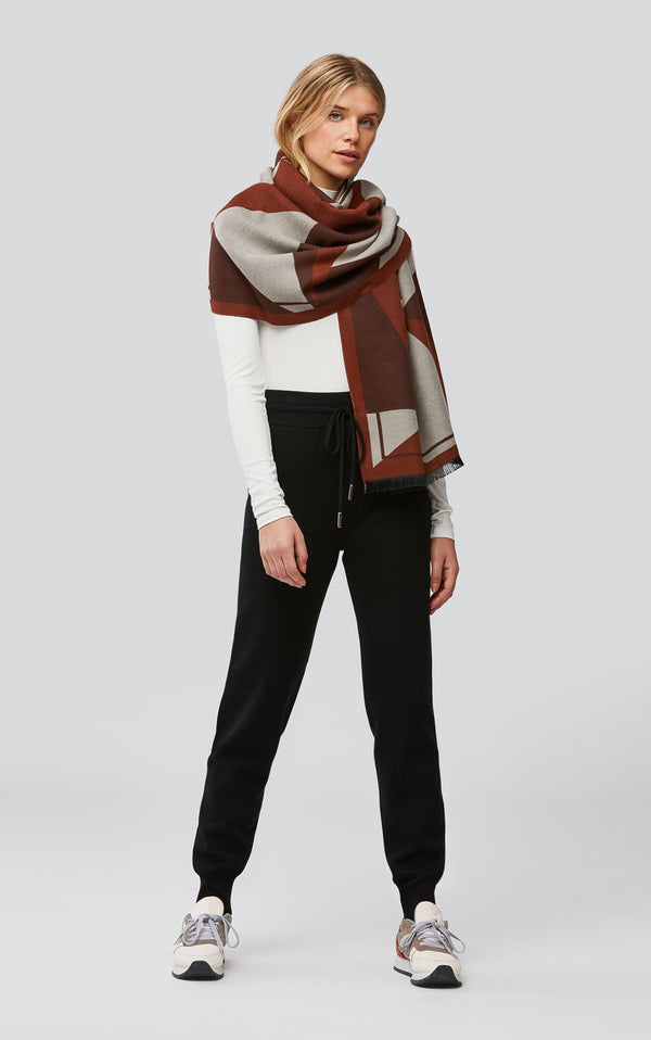 SOIA&KYO ASHLYN - woven jacquard scarf - Boutique Bubbles