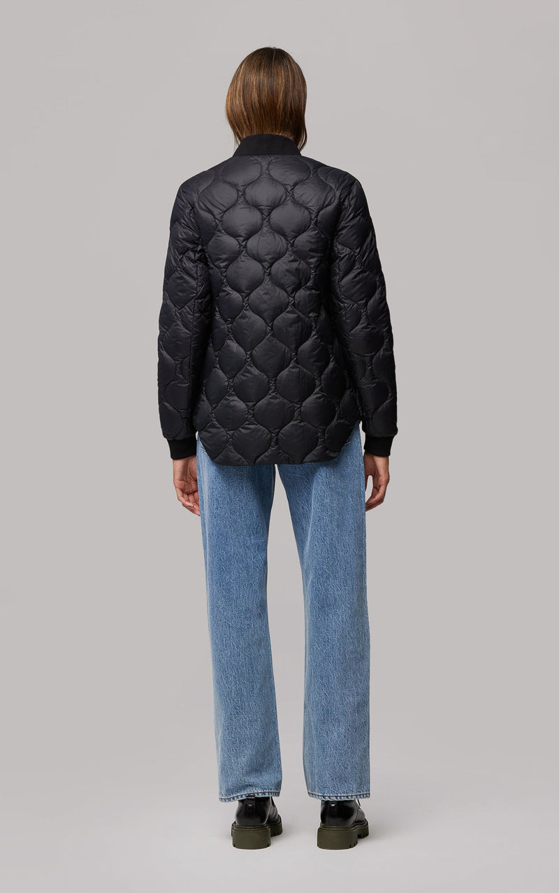 SOIA&KYO JODIE - Quilted Reversible Bomber Jacket - Boutique Bubbles