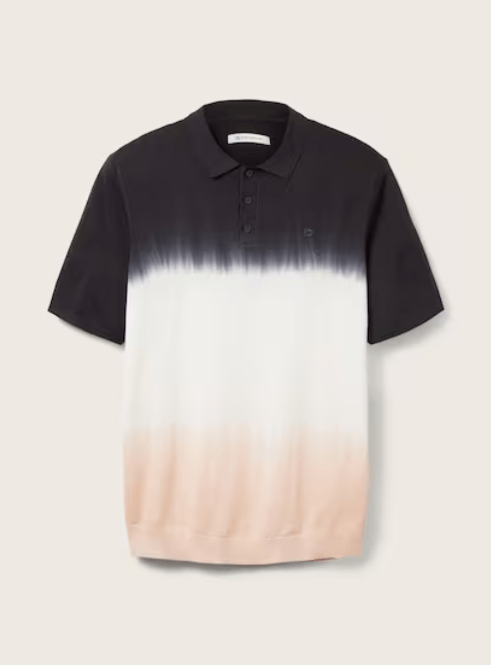 TOM TAILOR - 1030391 Dip dye knitted polo - Boutique Bubbles
