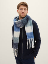 TOM TAILOR - Checked scarf - Boutique Bubbles