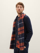 TOM TAILOR - Checked Scarf with recycled polyester - Boutique Bubbles