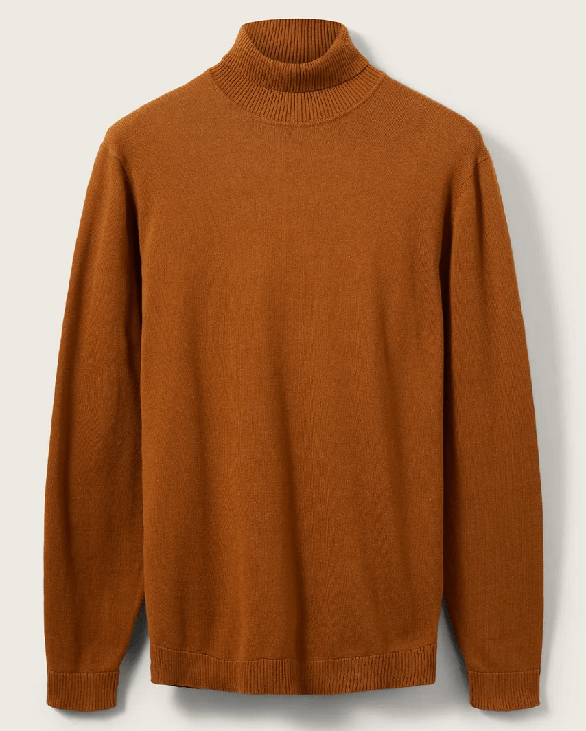 TOM TAILOR - fine knitted turtle neck - Boutique Bubbles