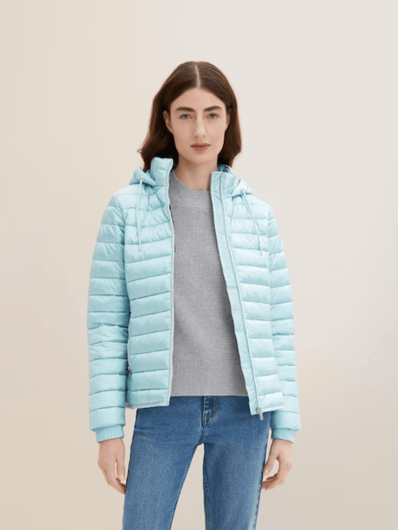 TOM TAILOR - Lightweight jacket with a hood- 1034123 - Boutique Bubbles