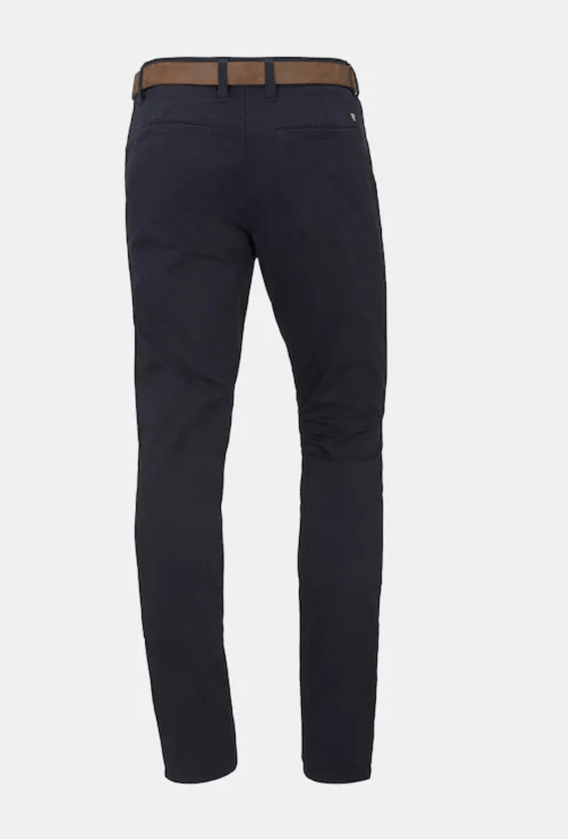 TOM TAILOR - Slim Chino With Belt - Boutique Bubbles